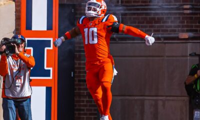 Illini football captain Miles Scott