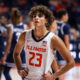 Illinois basketball guard Keaton Wagler
