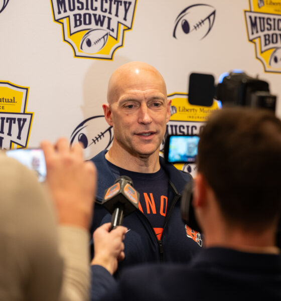Illinois Football. Illini AD Josh Whitman. Photo Credit: Vincent Bruington. Armchair Illini.
