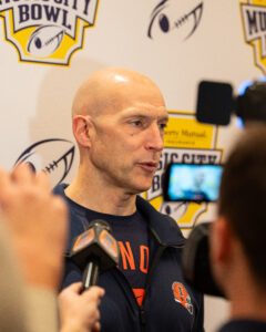 Illinois Football. Music City Bowl. Illini AD Josh Whitman. Photo Credit: Vincent Bruington. Armchair Illini.