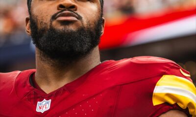 Washington Commanders defensive tackle, Jer'Zhan Newton