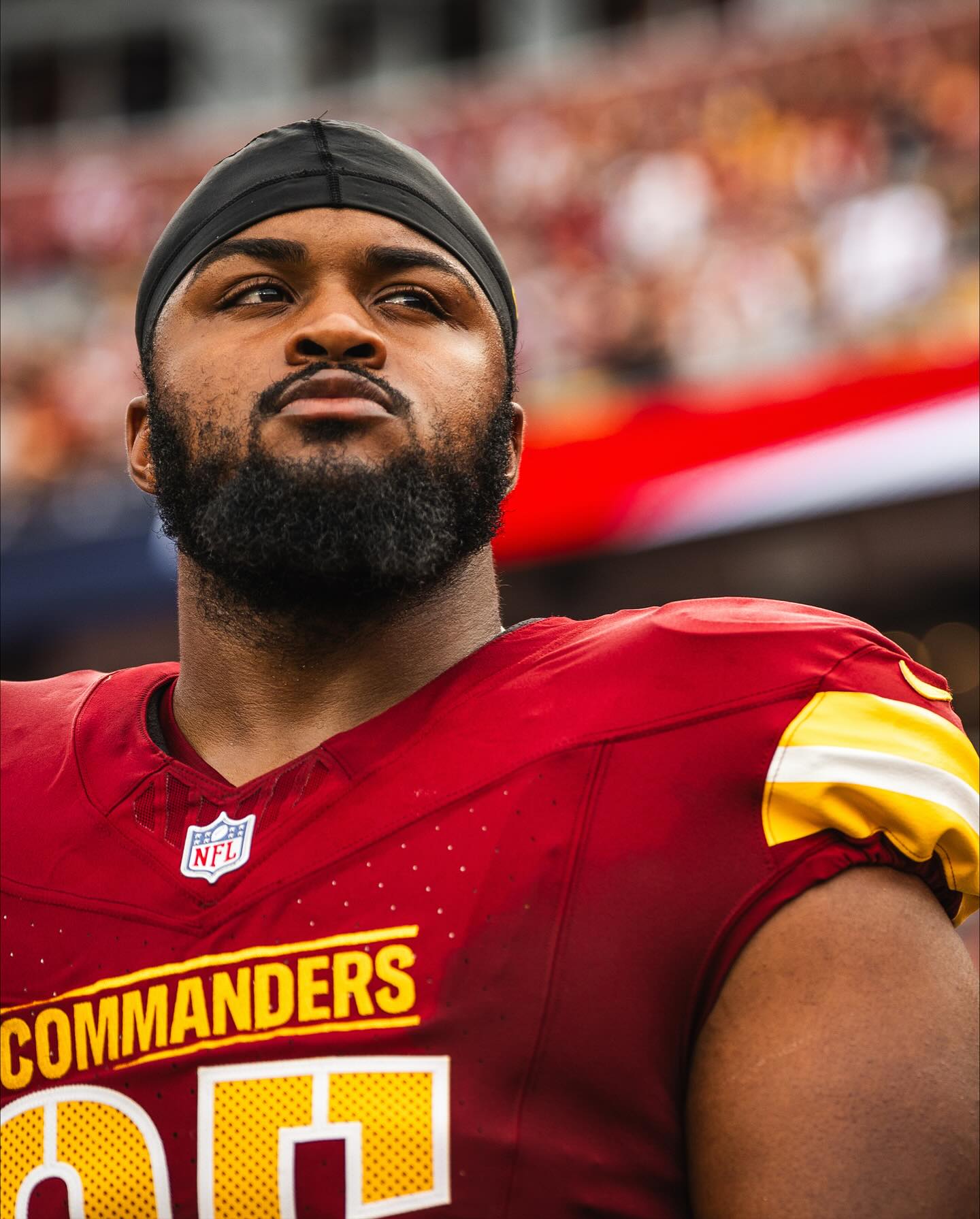 Washington Commanders defensive tackle, Jer'Zhan Newton