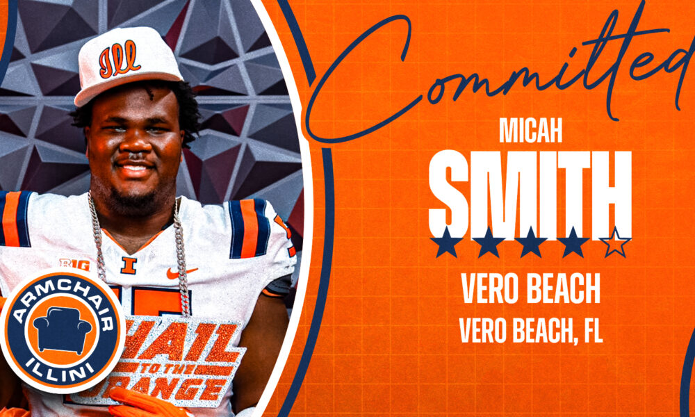 Illinois football commit Micah Smith.
