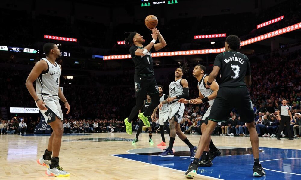 Minnesota Timberwolves guard Terrence Shannon Jr.