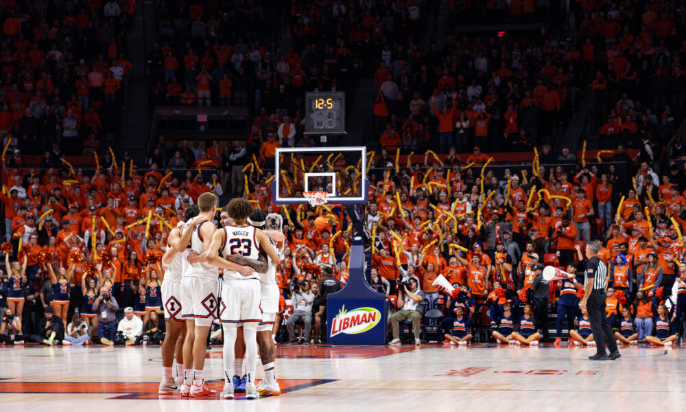 Illinois Basketball. Photo Credit: David Pollak. Armchair Illini.