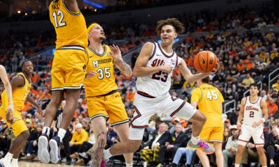 Illini freshman Keaton Wagler.