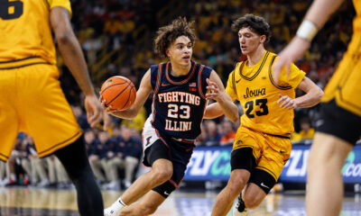 Illini guard Keaton Wagler