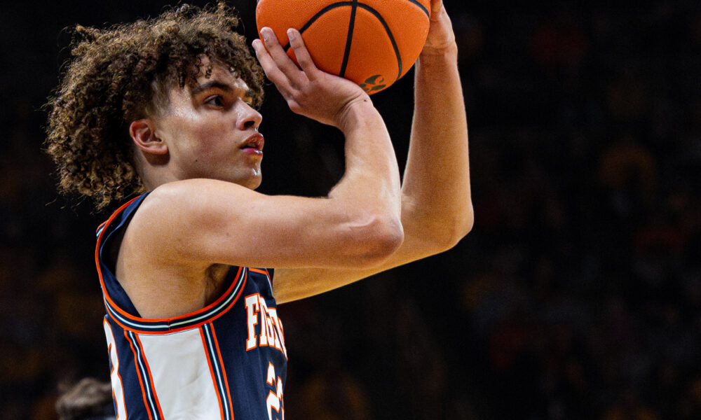 Illini guard Keaton Wagler