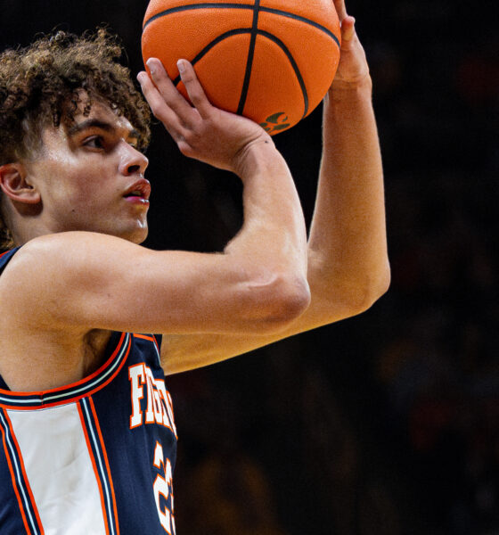 Illini guard Keaton Wagler