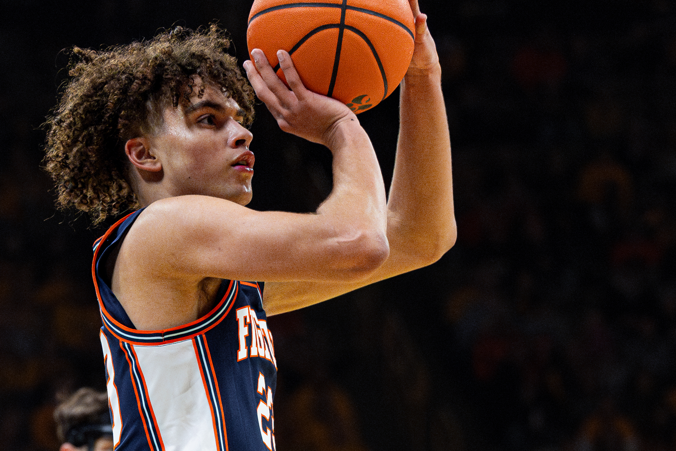 Illini guard Keaton Wagler