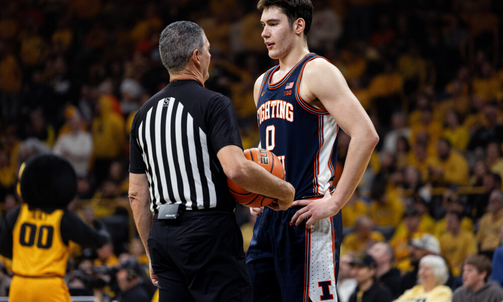 Illini forward David Mirkovic