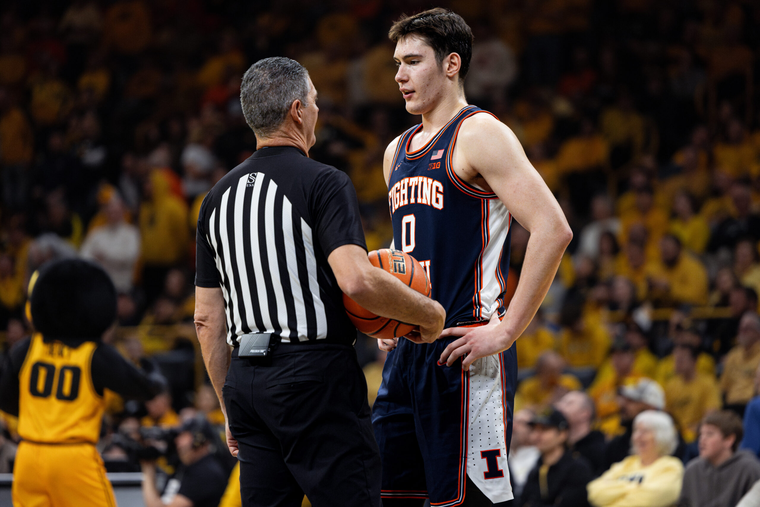 Illini forward David Mirkovic