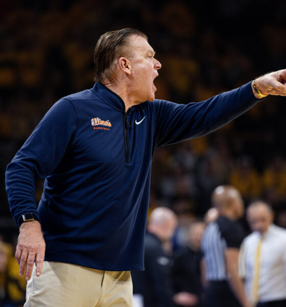 Illinois basketball coach Brad Underwood