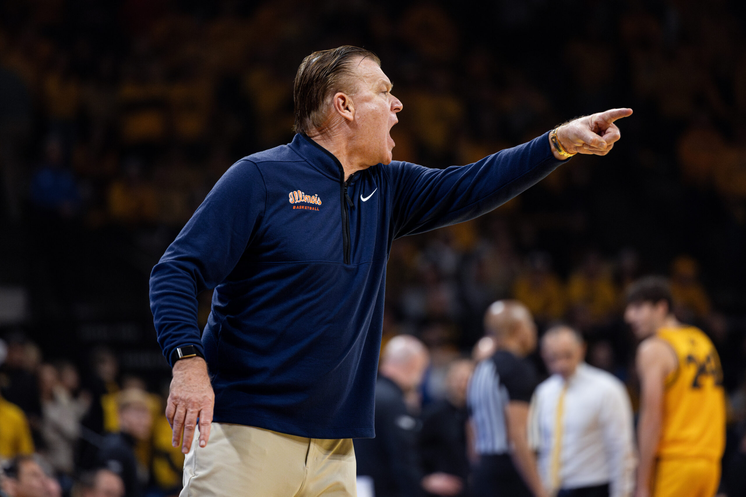 Illini coach Brad Underwood