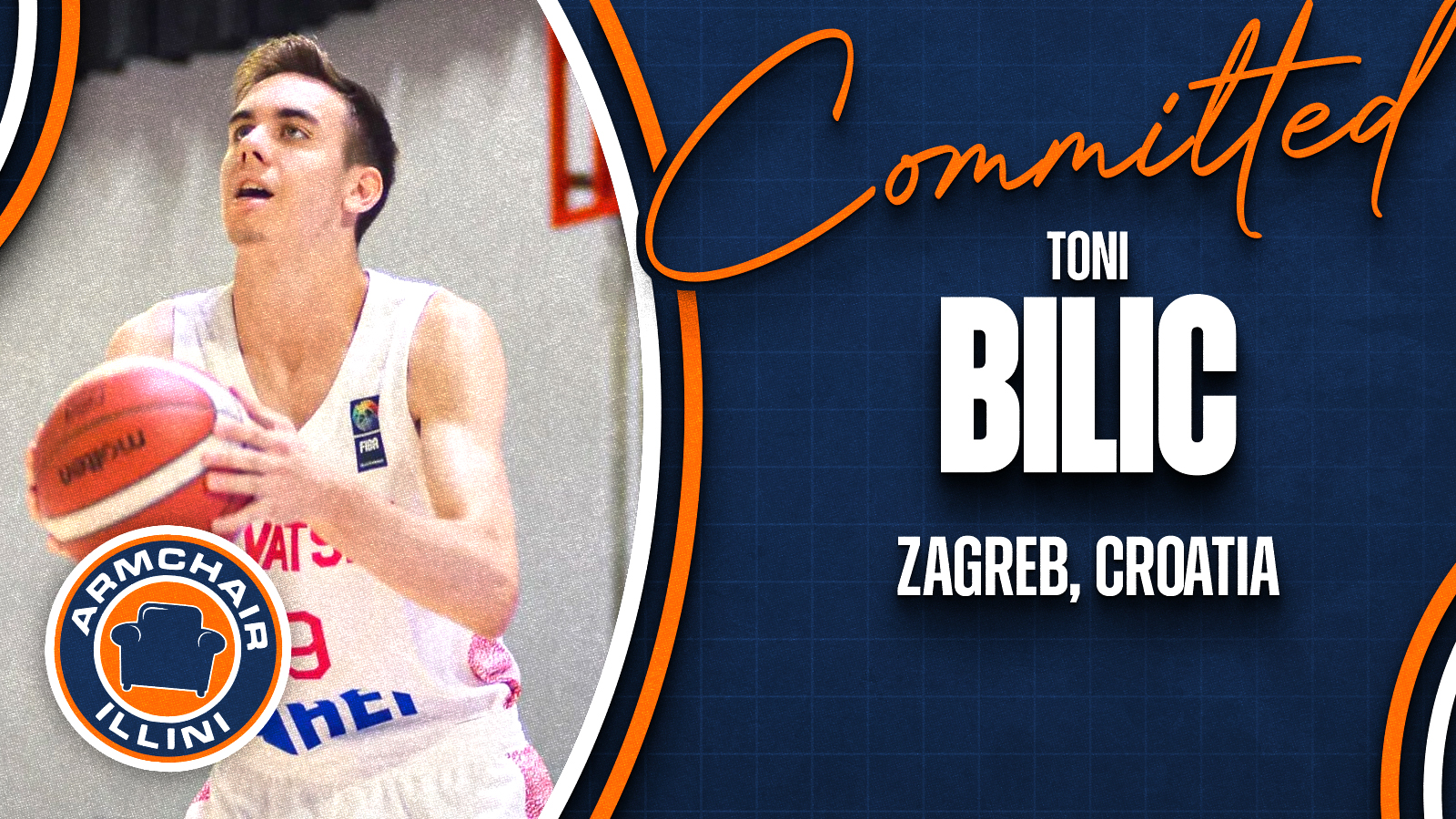 Illinois basketball signee Toni Bilic