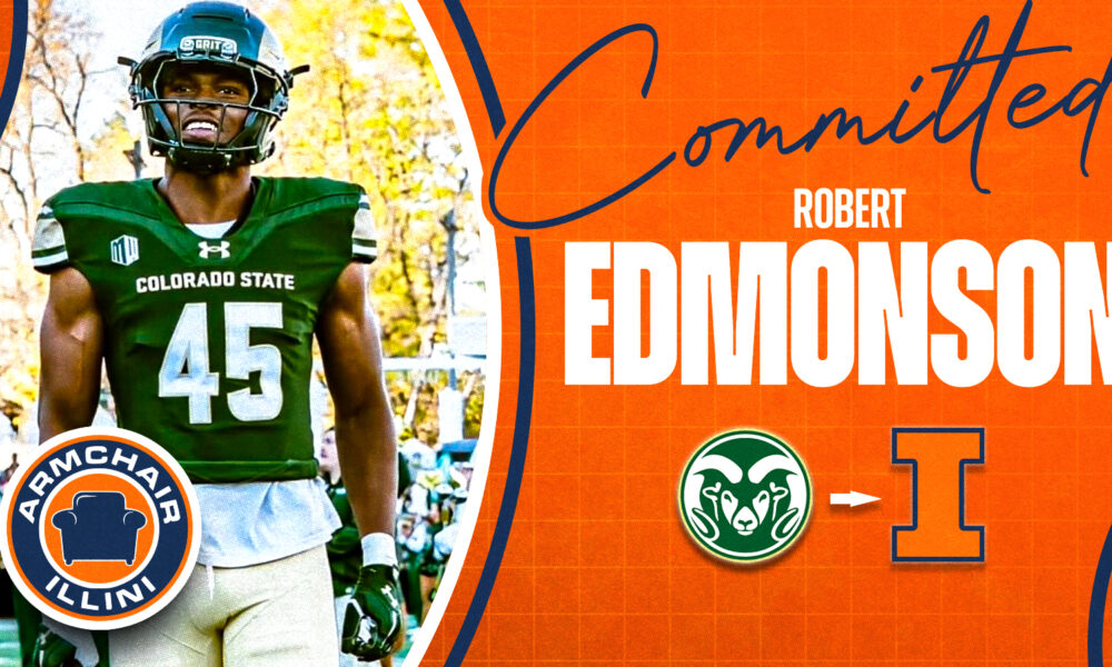 Illinois football lands the commitment of Robert Edmonson