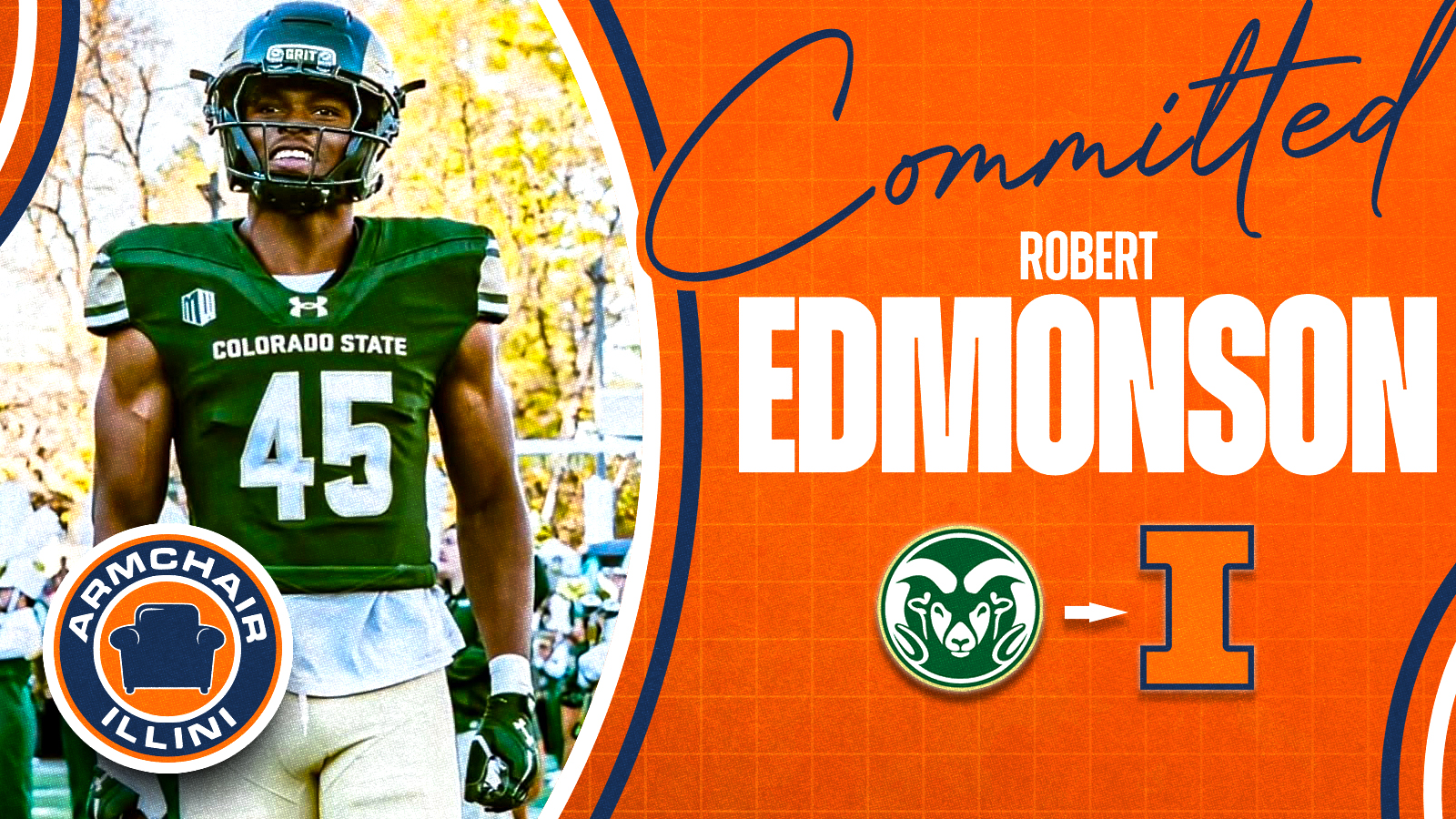 Illinois football lands the commitment of Robert Edmonson