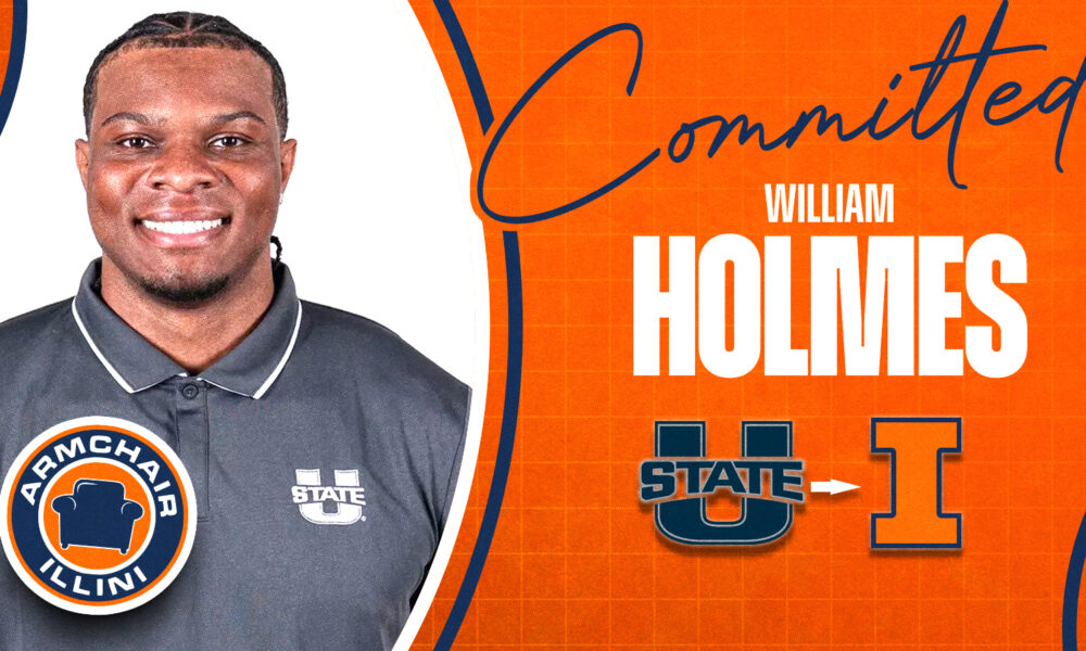 Illinois football commit Will Holmes.
