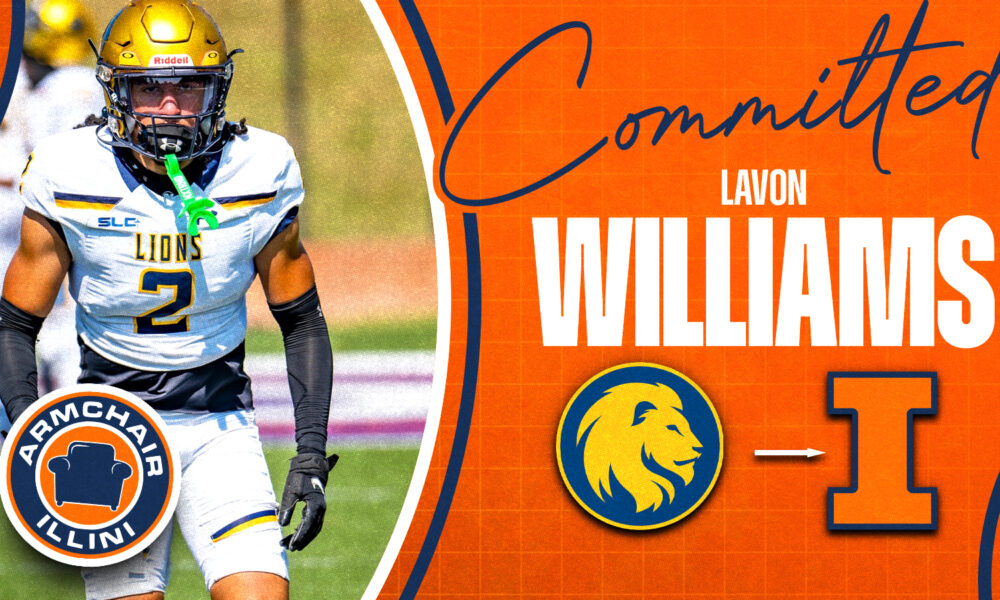 Illinois Football commit Lavon Williams