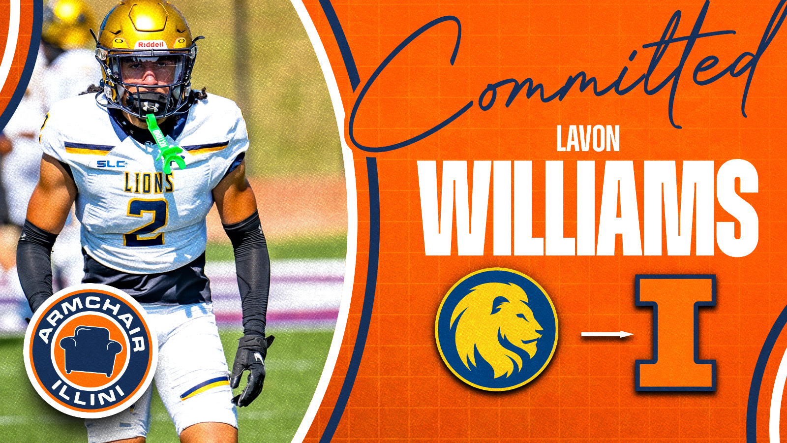 Illinois Football commit Lavon Williams
