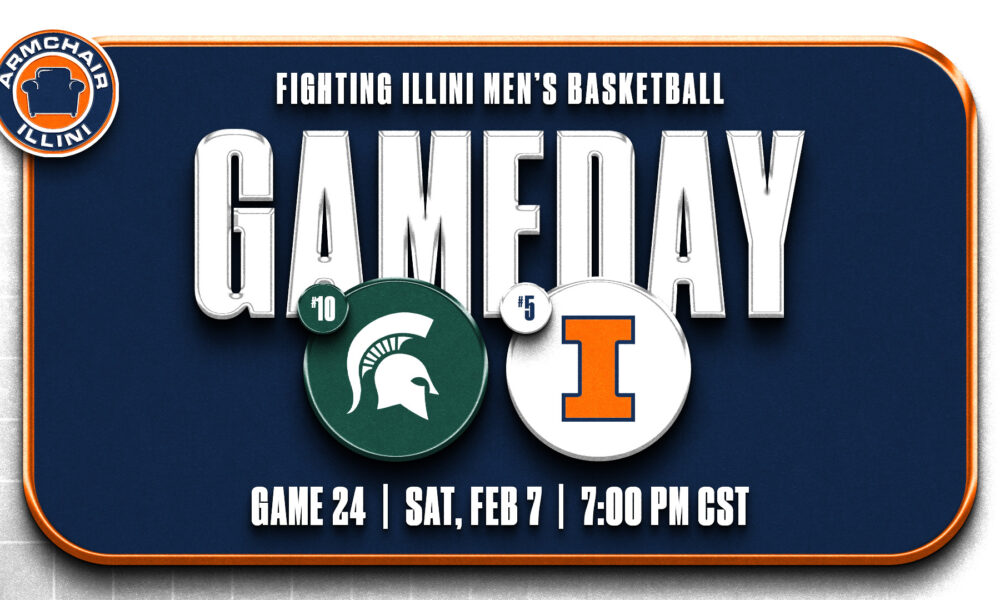 Illinois basketball will play Michigan State.