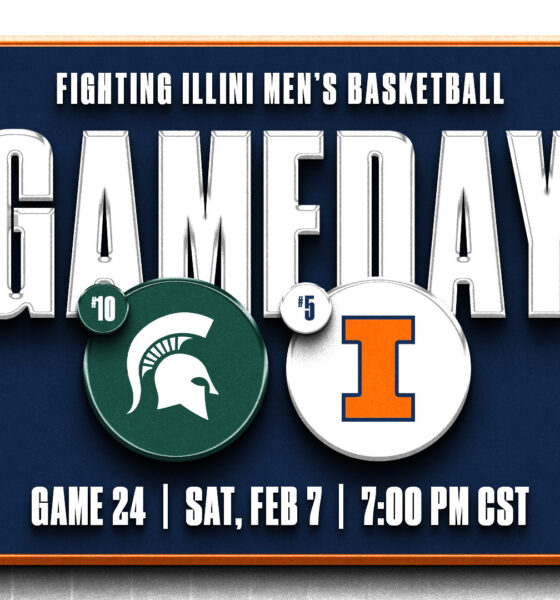 Illinois basketball will play Michigan State.