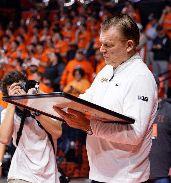Illini head coach Brad Underwood