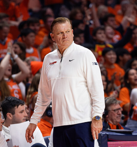 Illinois basketball coach Brad Underwood