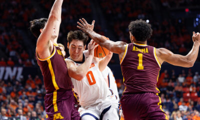 jeremy Fears jr got away with a play that could have hurt forward David Mirkovic