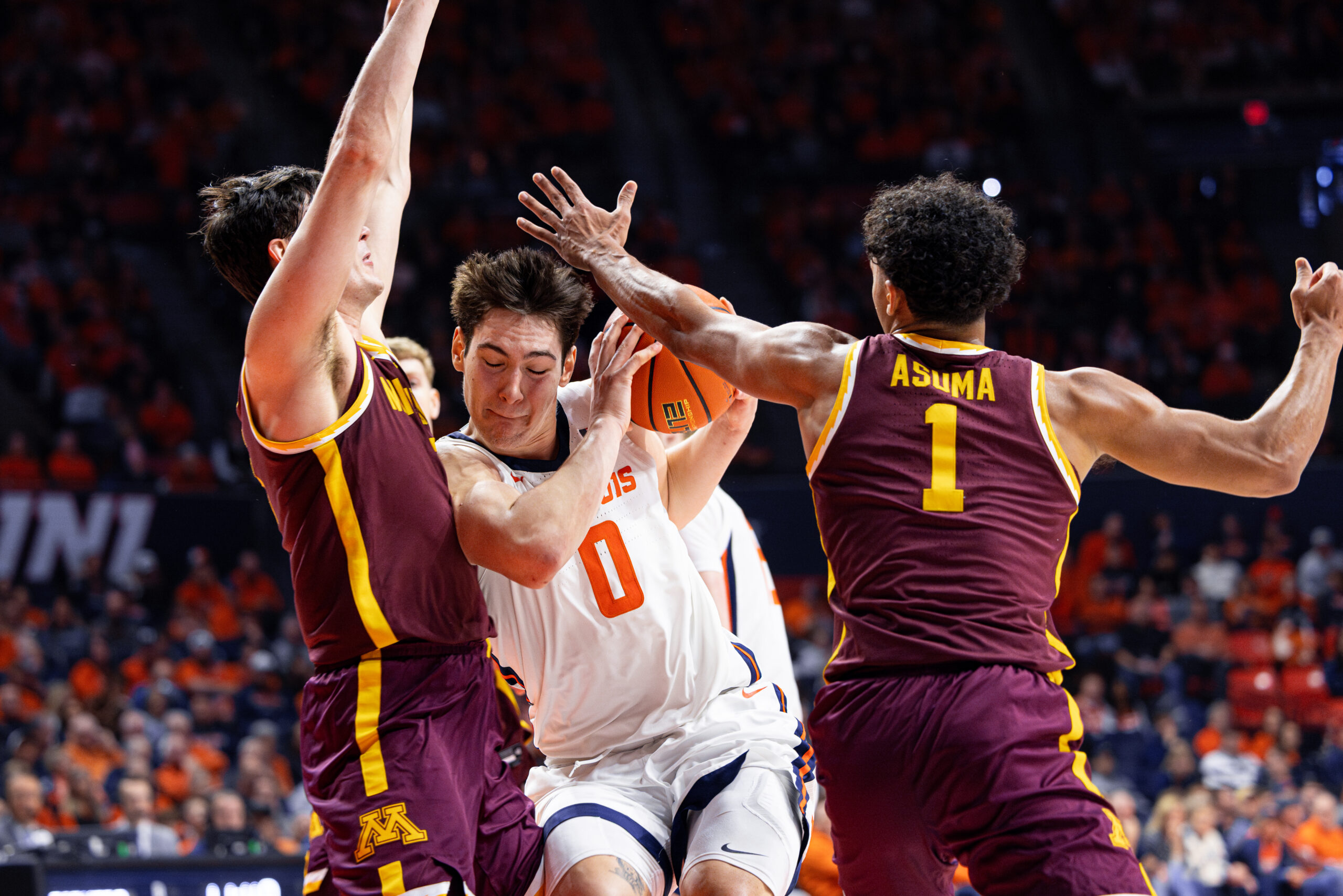 jeremy Fears jr got away with a play that could have hurt forward David Mirkovic