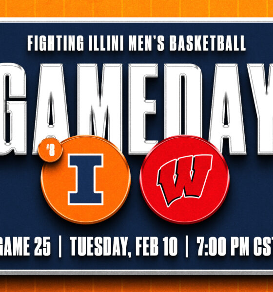 Illinois basketball vs the Wisconsin Badgers