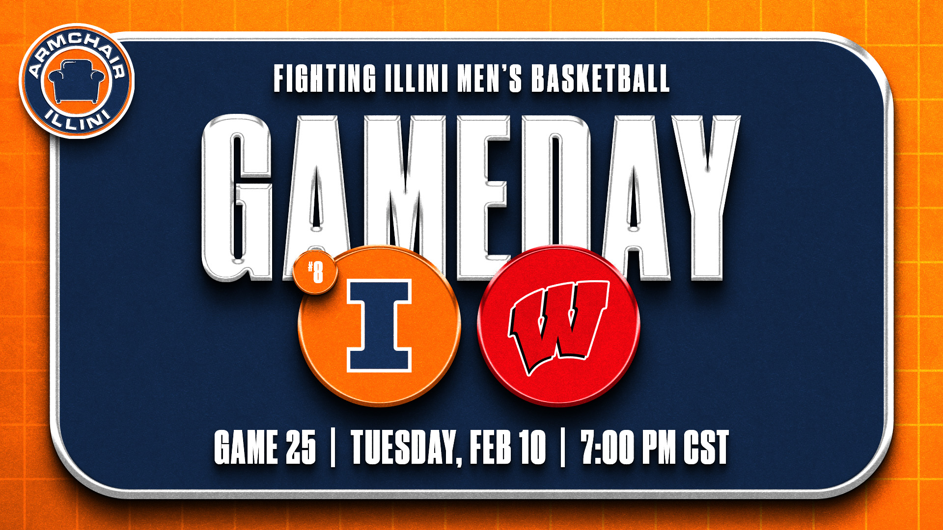 Illinois basketball vs the Wisconsin Badgers