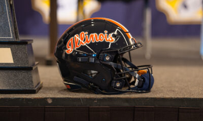 Illinois Football helmet