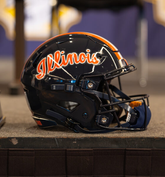 Illinois Football helmet