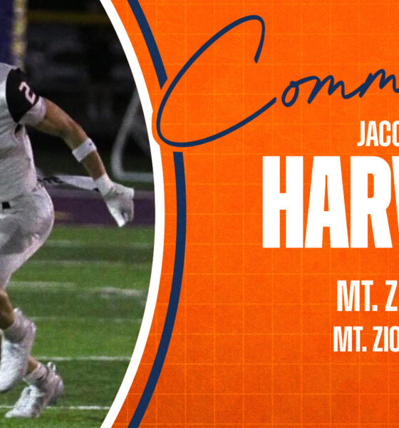 Illinois football news: jacob Harvey has committed to the Illini.