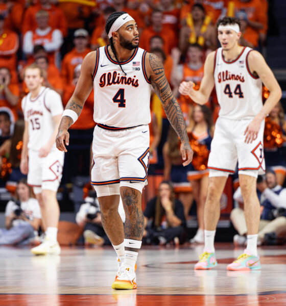 Illinois basketball guard Kylan Boswell