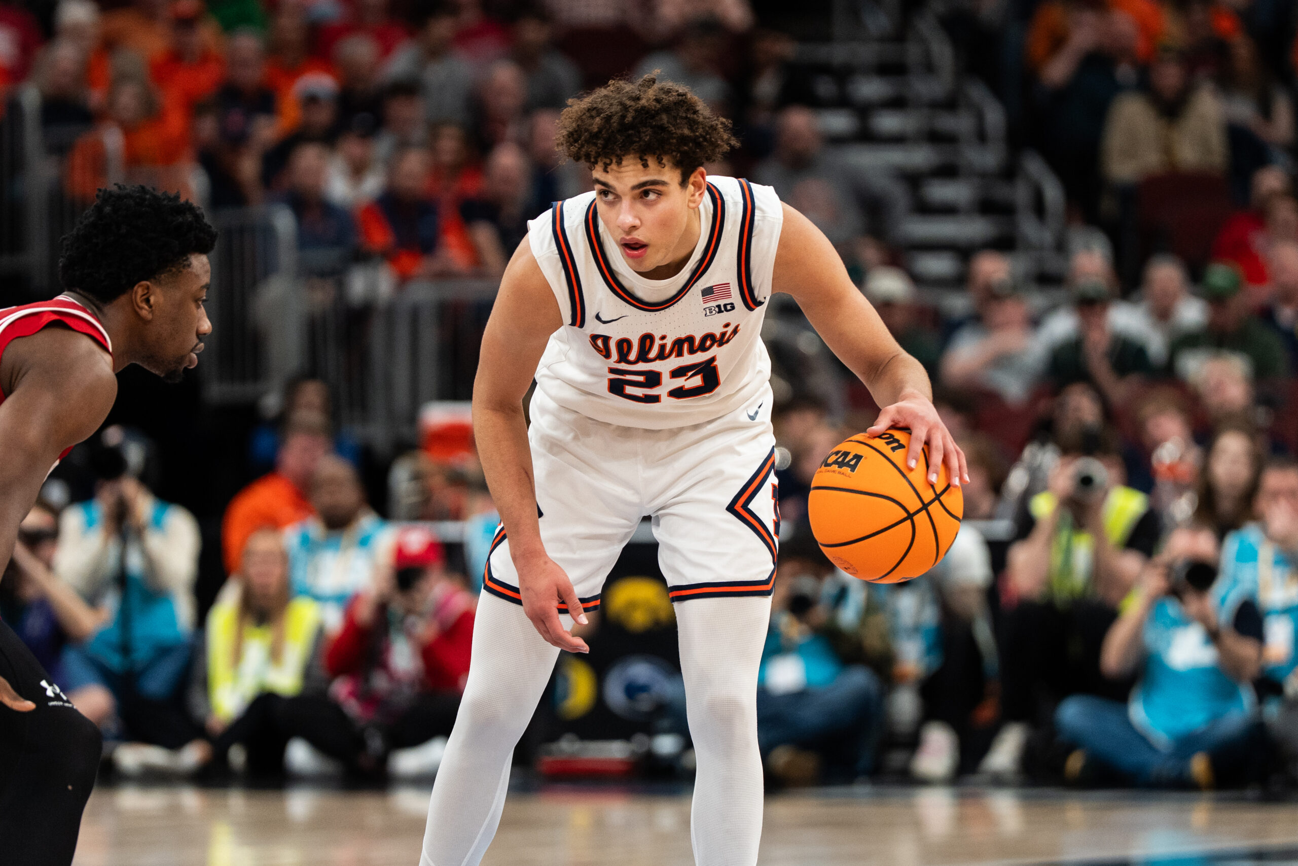 Illini guard Keaton Wagler