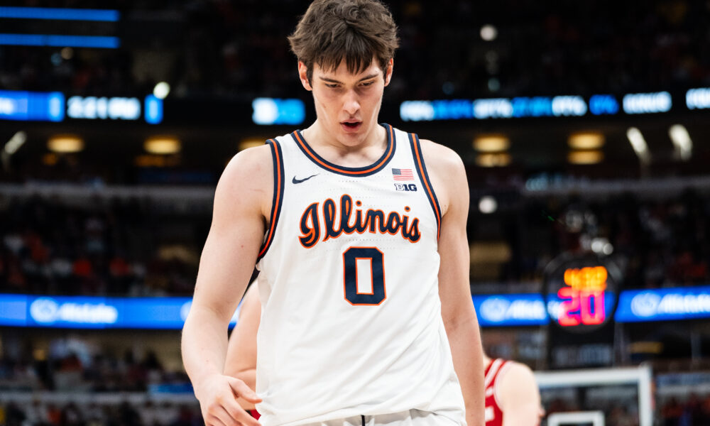 Illini forward David Mirkovic