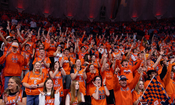 Illinois basketball fans are some of the best in the NCAA