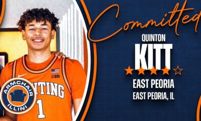 Quinton Kitt, Illinois basketball commit in the class of 2027.