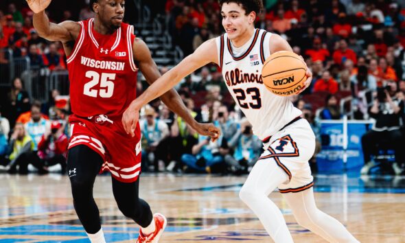 Illinois Basketball. John Blackwell. Photo Credit: Brent Zickmann. Armchair Illini.