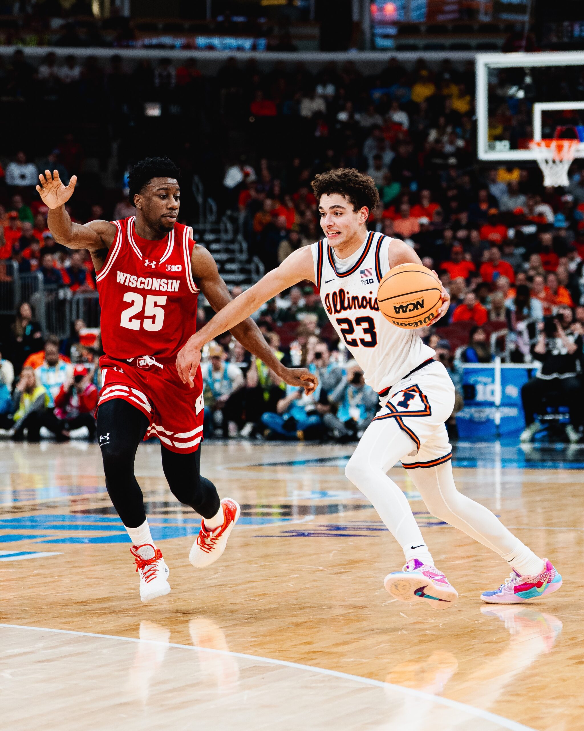 Illinois Basketball. John Blackwell. Photo Credit: Brent Zickmann. Armchair Illini.