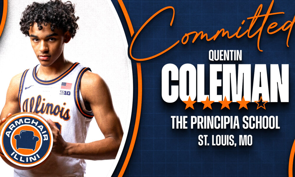 Illinois basketball commit Quentin Coleman