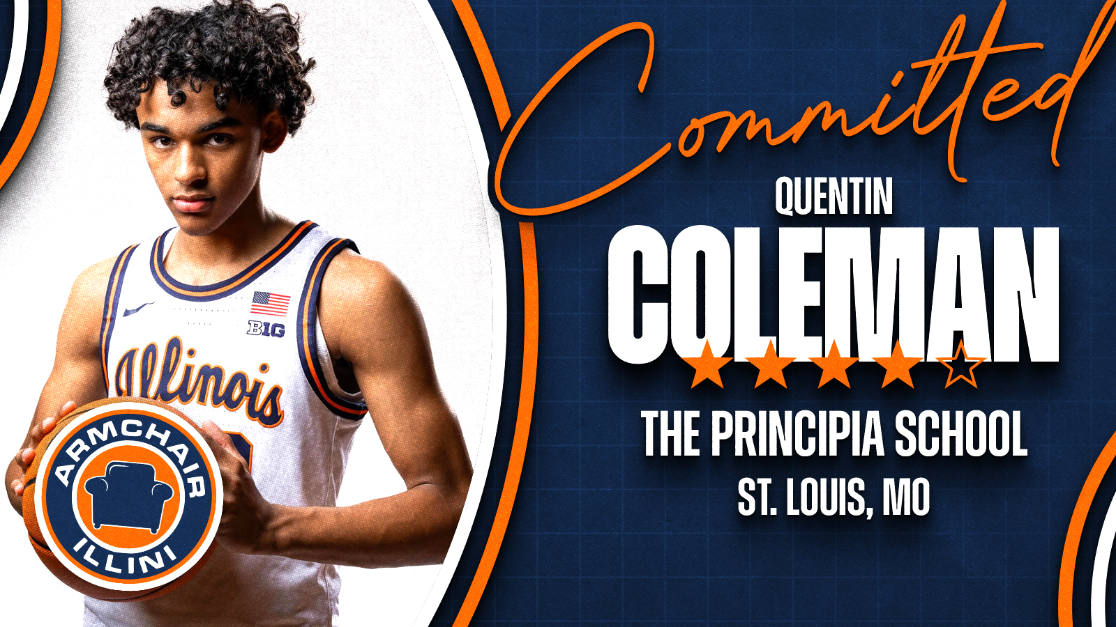 Illinois basketball commit Quentin Coleman
