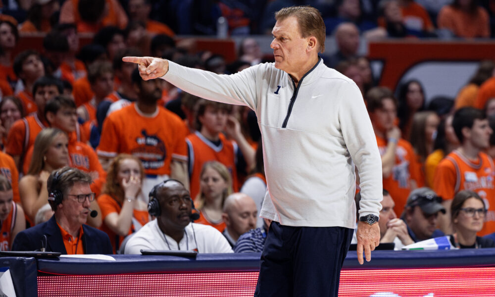 Illini head coach Brad Underwood
