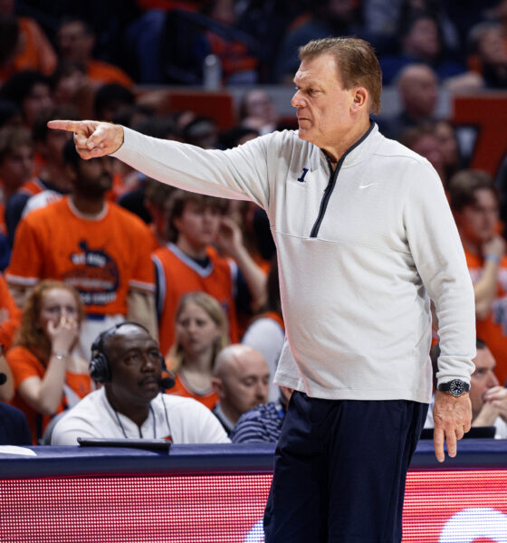 Illini head coach Brad Underwood