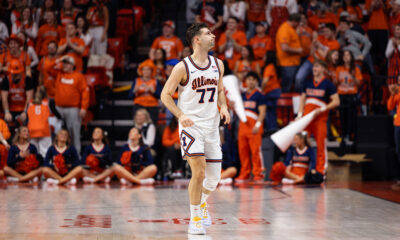 Illinois basketball guard Mihailo Petrovic