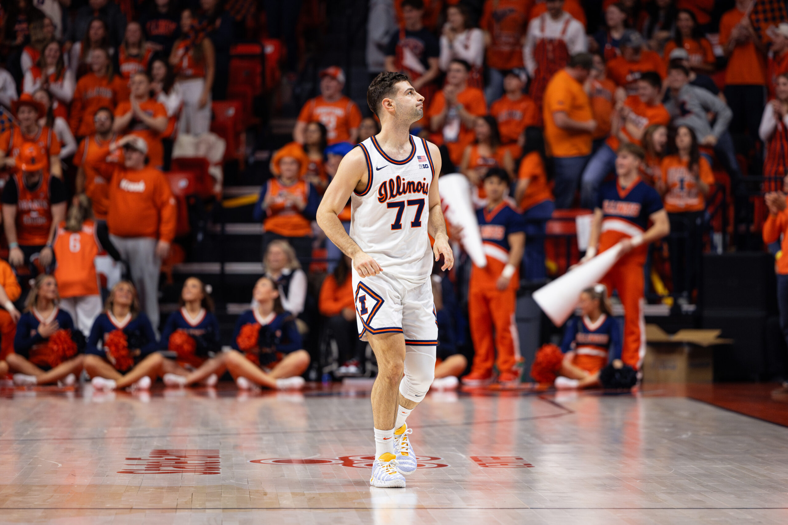 Illinois basketball guard Mihailo Petrovic