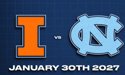 Illinois basketball will play the North Carolina Tar Heels.