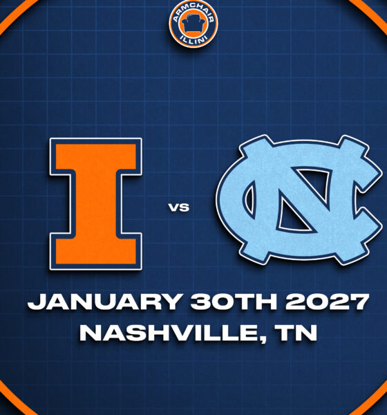 Illinois basketball will play the North Carolina Tar Heels.